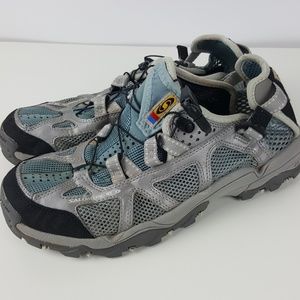 Salomon 10 Techamphibian 3 Water Shoes  Gray  Blue